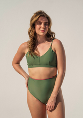 Love top - blush & sage