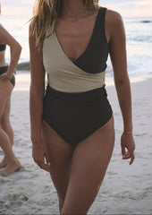 Balance top - perfect beige & brown