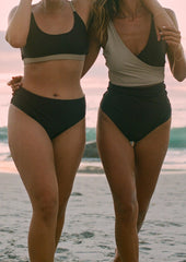 Extra high bottom - perfect beige & brown