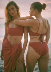 Classic bottom - royal blue & ruby red