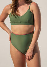 High bottom - blush & sage