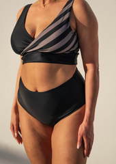 High bottom - bold stripes & black