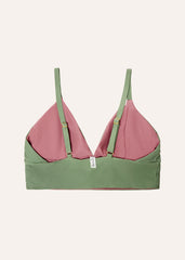 Flow top - blush & sage