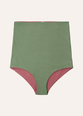 Extra high bottom more coverage - blush & sage