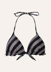 Joy top - bold stripes & black