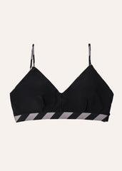 Love top - bold stripes & black