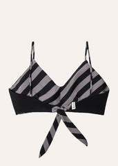 Love top - bold stripes & black