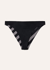 Cheeky bottom - bold stripes & black