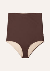 Extra high bottom more coverage - perfect beige & brown