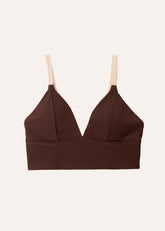 Flow top - perfect beige & brown