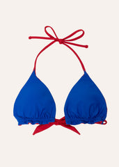 Joy top - royal blue & ruby red