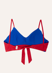 Love top - royal blue & ruby red