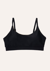 Ease top - deep black & olive green