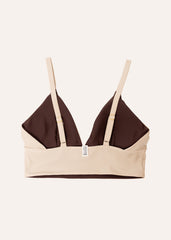 Flow top - perfect beige & brown