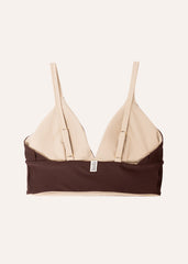 Flow top - perfect beige & brown