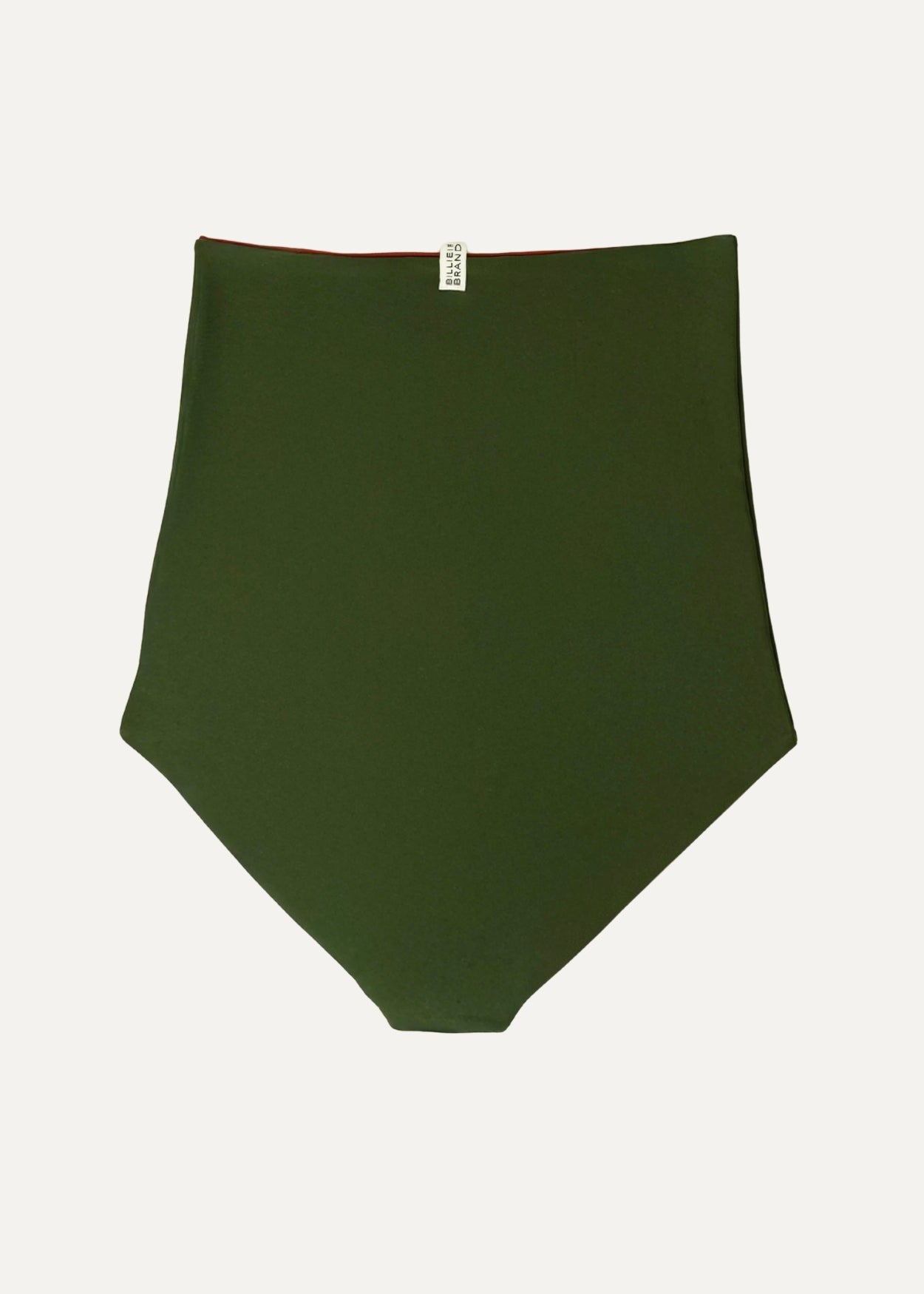 Extra high bottom more coverage - deep red & forest