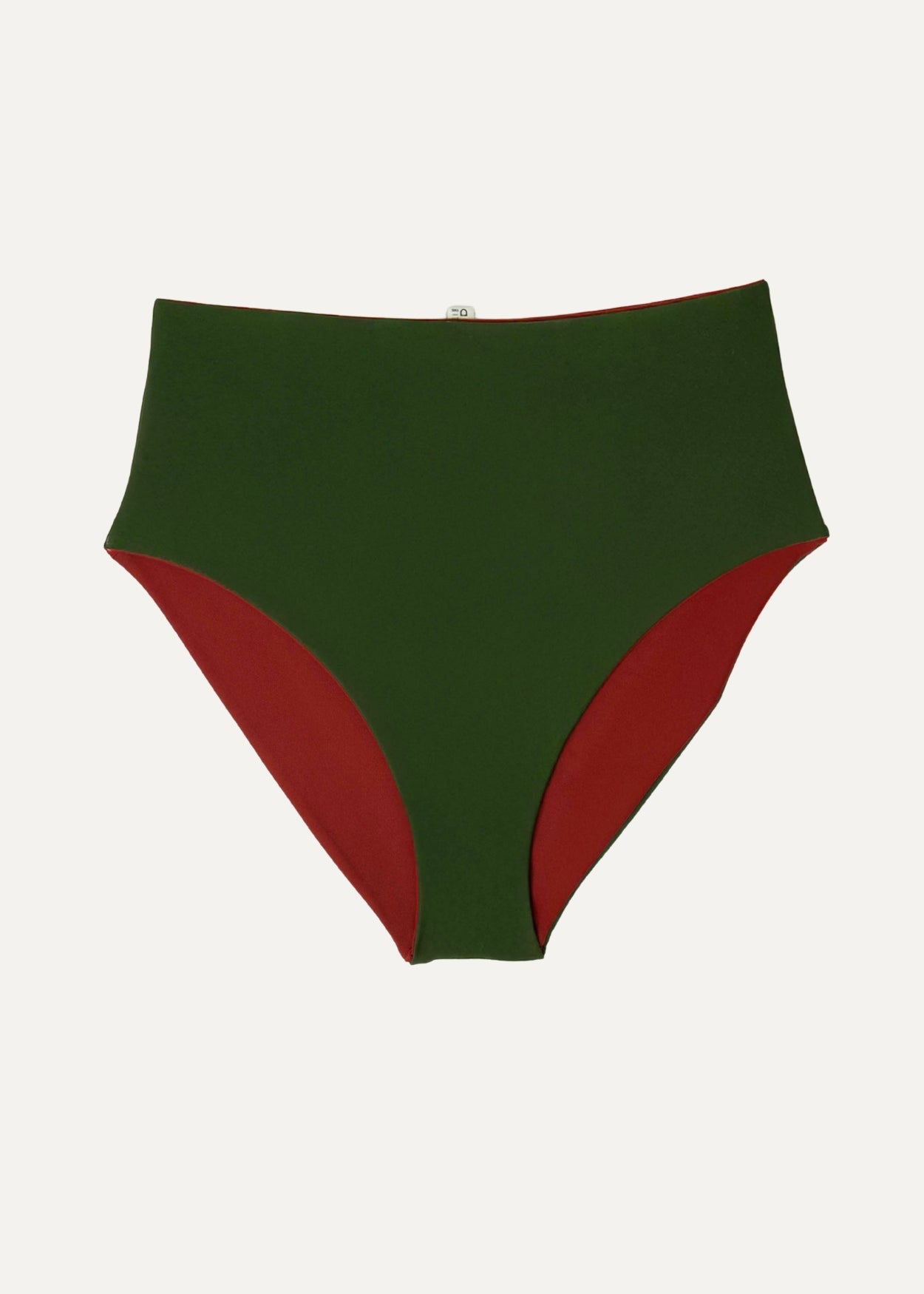 High bottom - deep red & forest