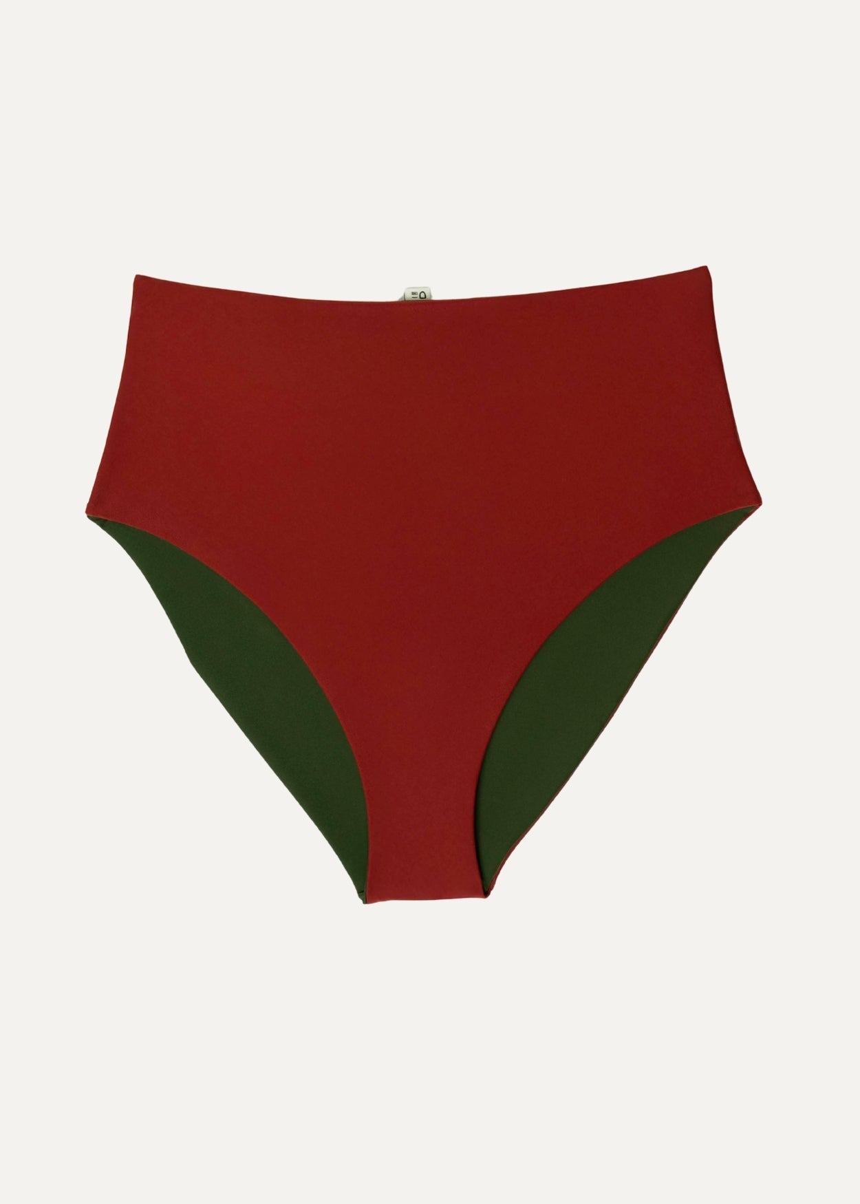 High bottom - deep red & forest