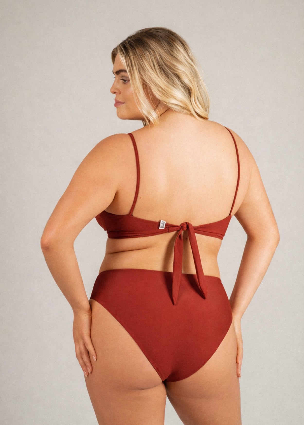 Mid high bottom - deep red &amp; forest