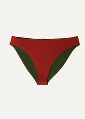 Classic bottom - deep red &amp; forest