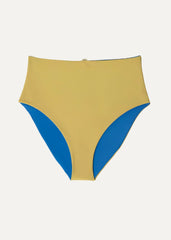 High bottom - desert kaki & blue