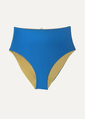 High bottom - desert kaki & blue