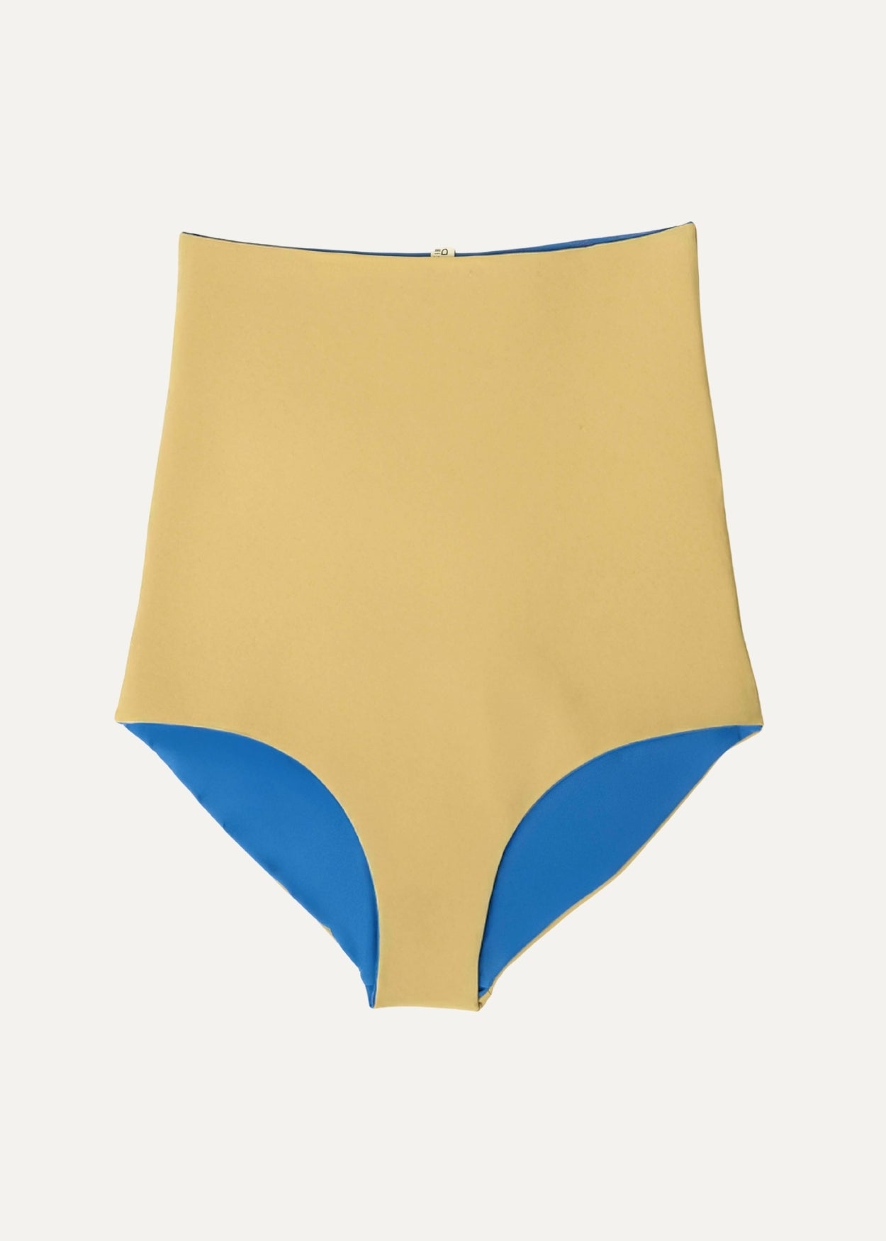 Extra high bottom more coverage - desert khaki &amp; blue