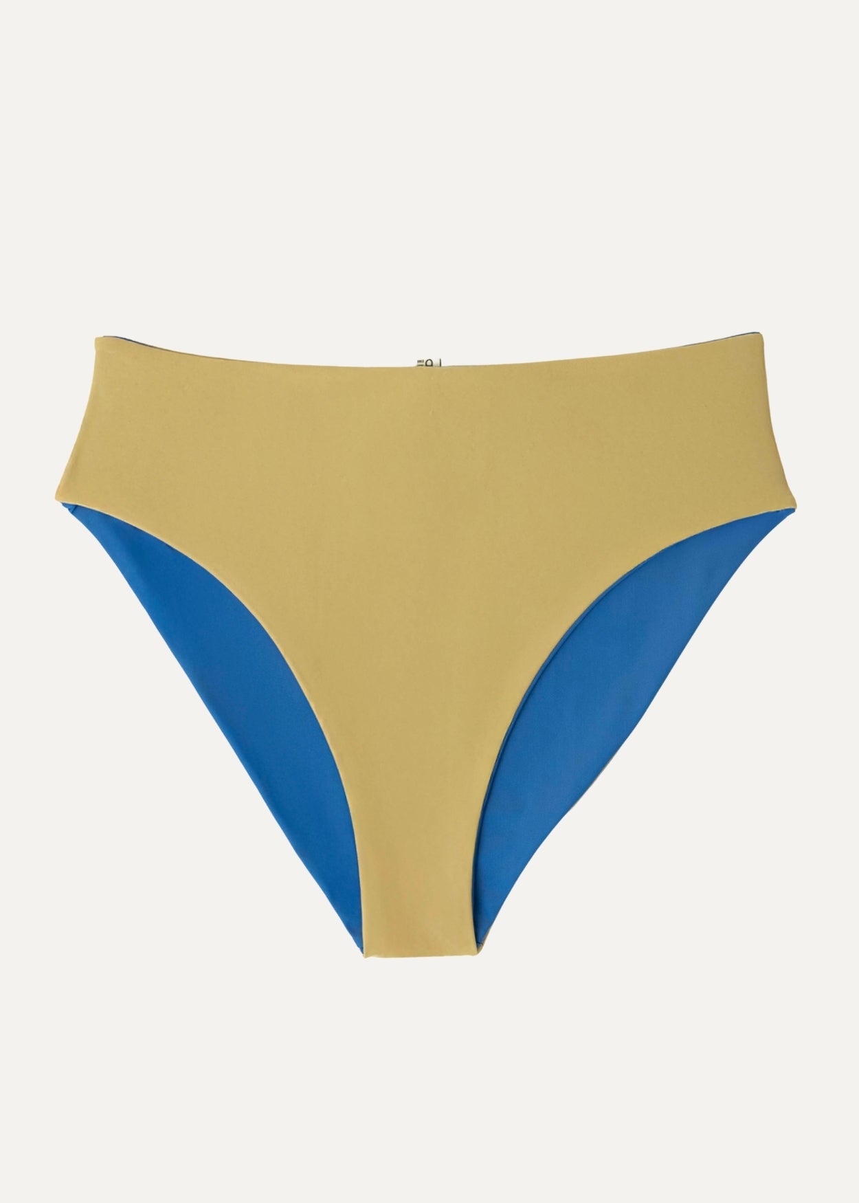 Mid high bottom - desert kaki & blue