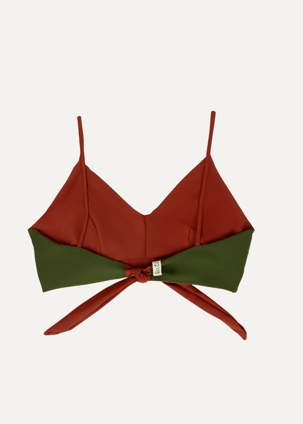 Love top - deep red & forest