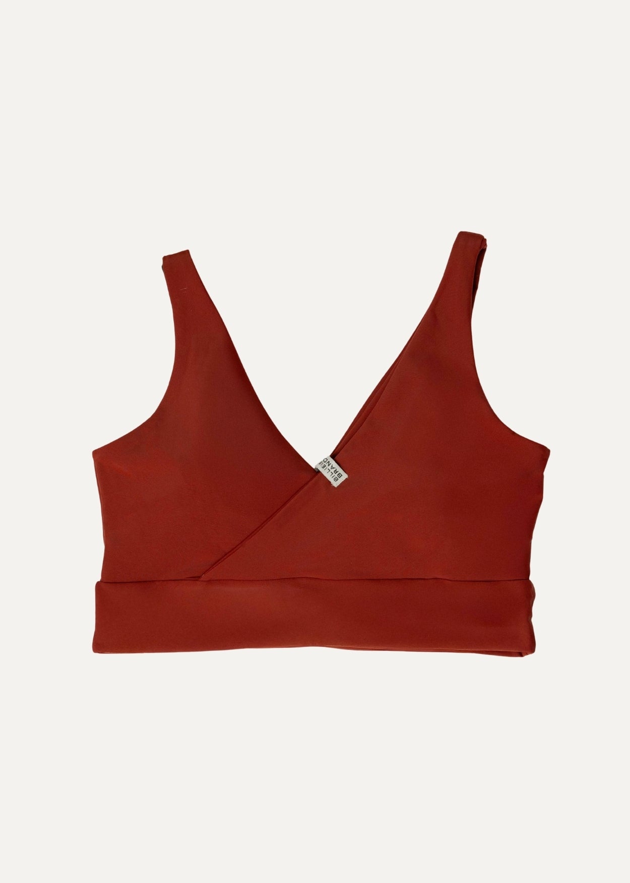 Balance top - deep red & forest