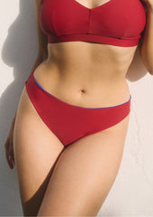 Classic bottom - royal blue & ruby ​​red