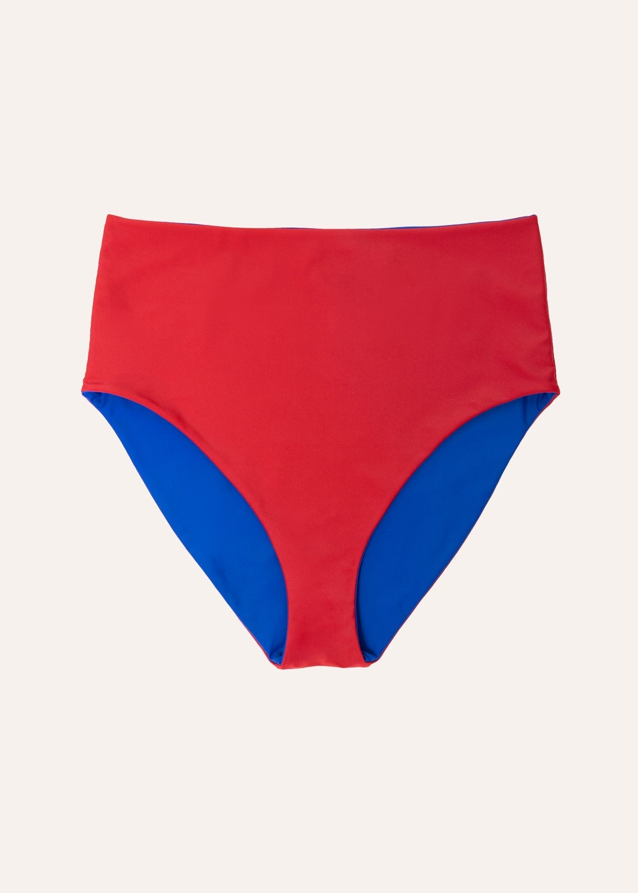 High bottom - royal blue & ruby red