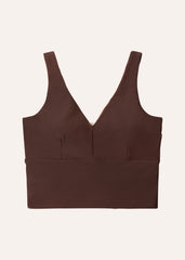 Extra long top - perfect beige & brown 