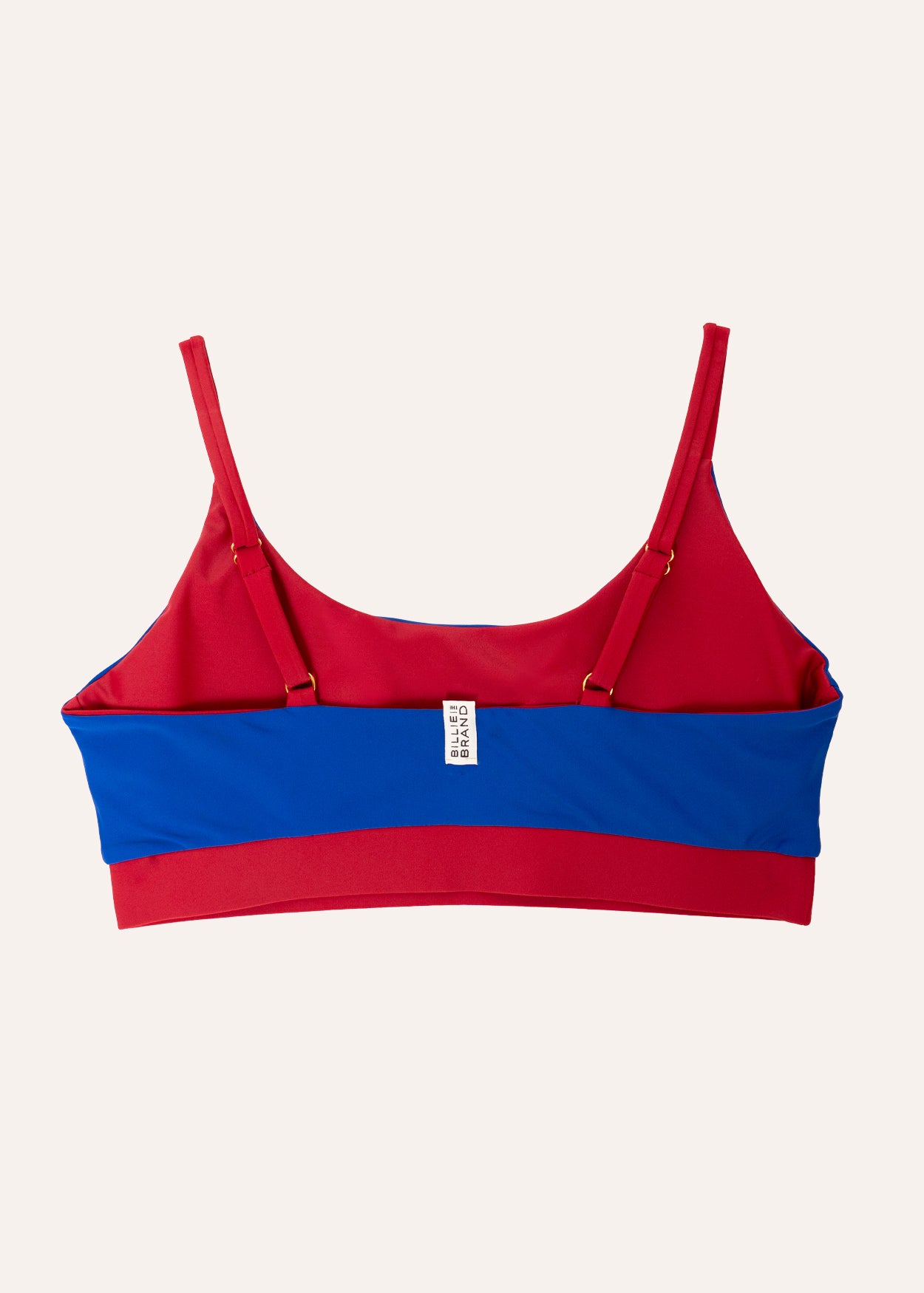 Ease top - royal blue & ruby red