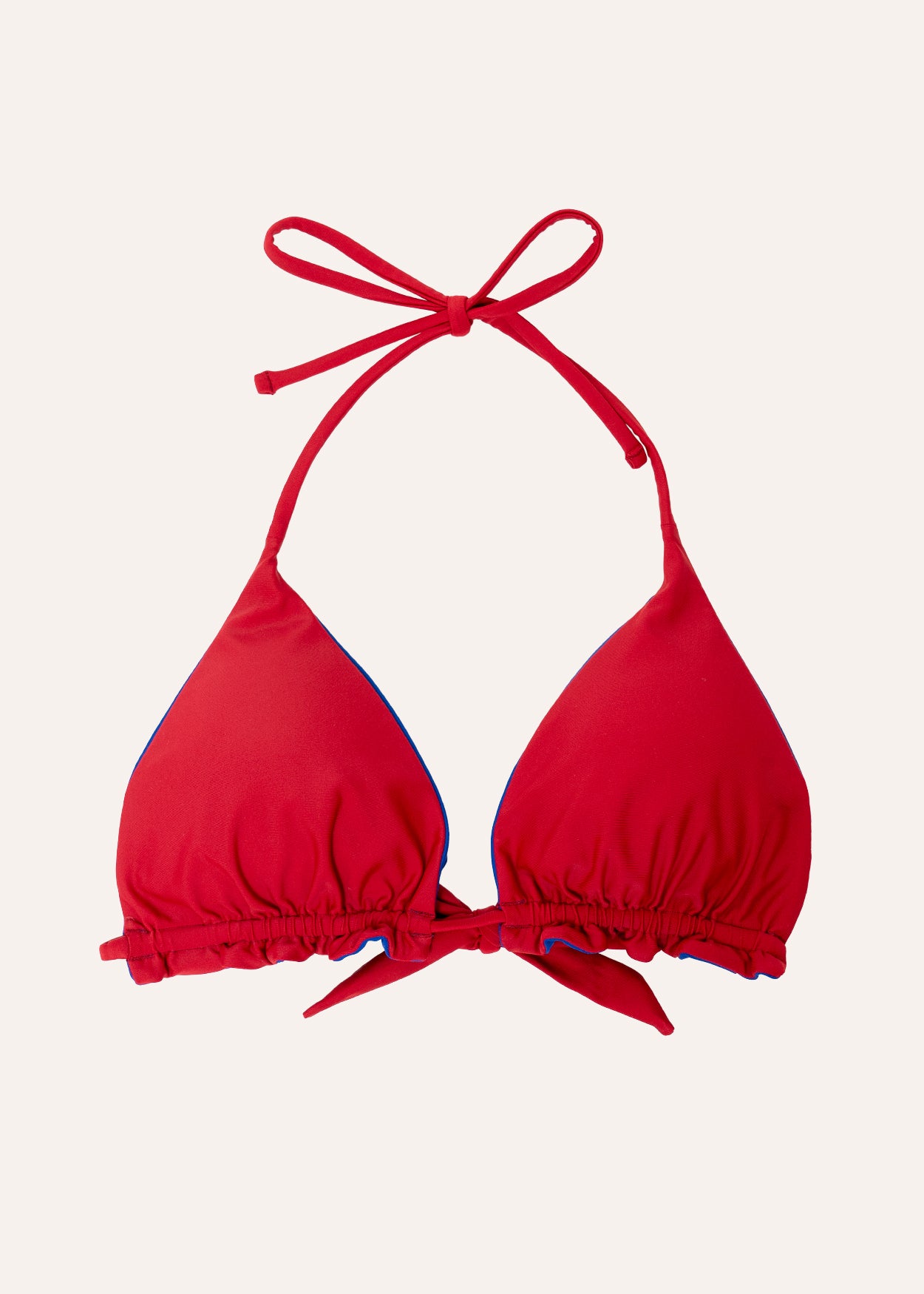 Joy top - royal blue & ruby ​​red