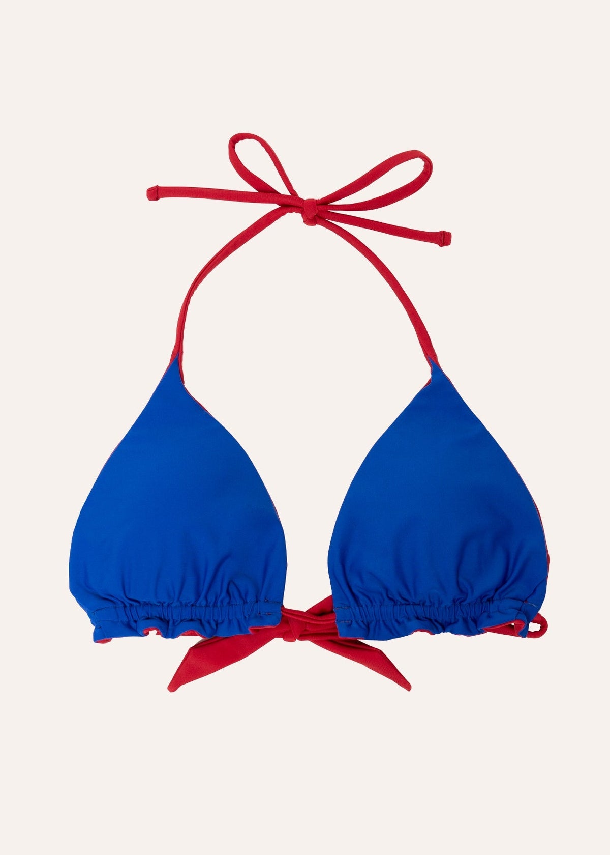 Joy top - royal blue & ruby ​​red