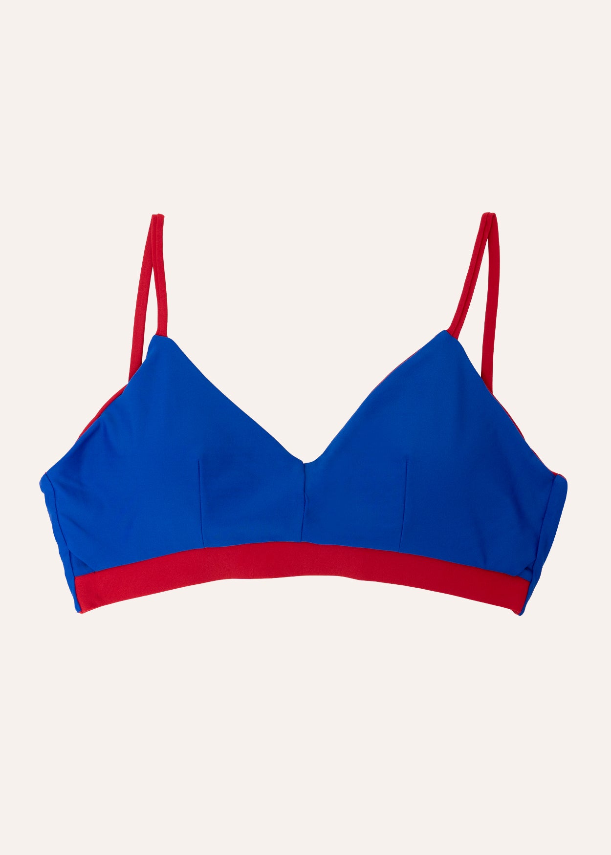 Love top - royal blue & ruby red