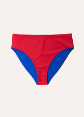Mid high bottom - royal blue & ruby ​​red