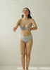 Extra long top - blush & sage